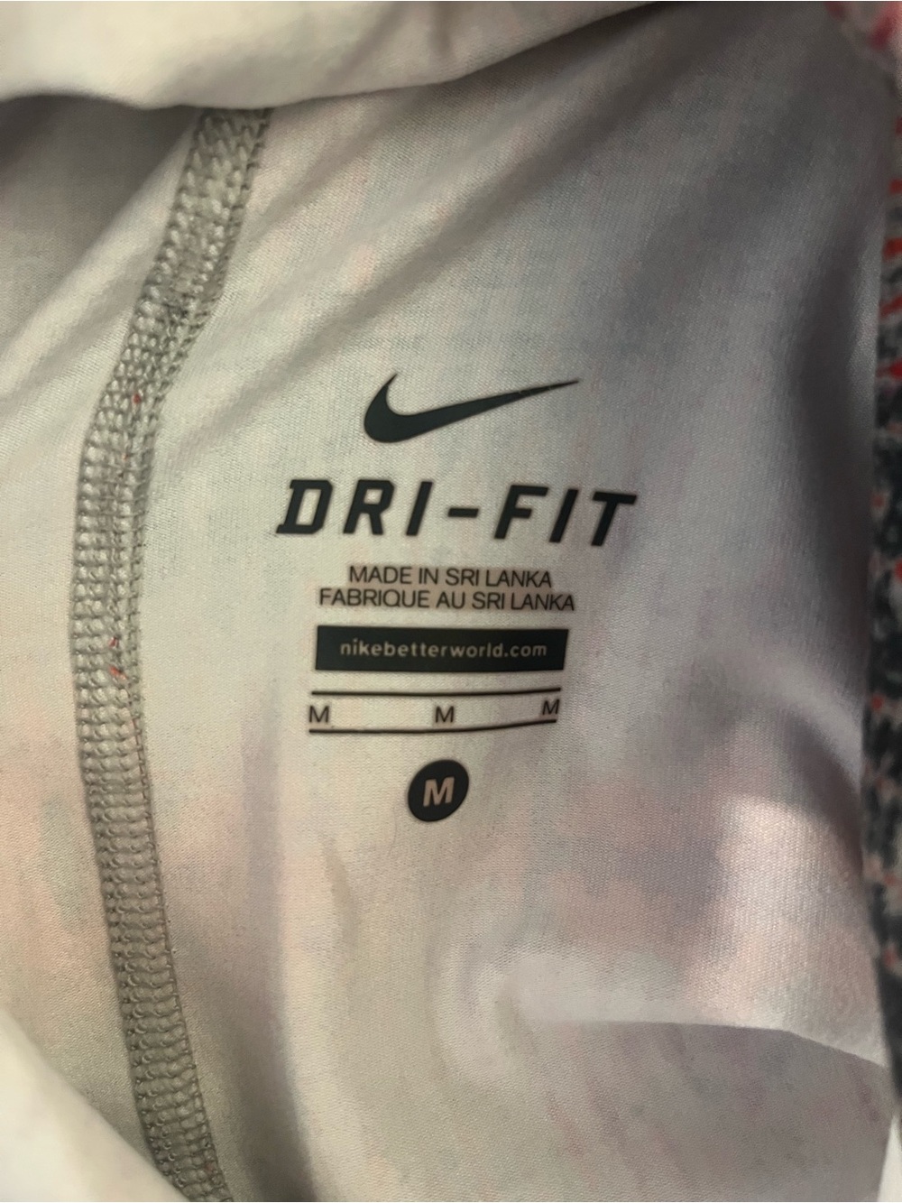Nike Dri-Fit Printed Racerback Tank Top - Picture 3 of 5